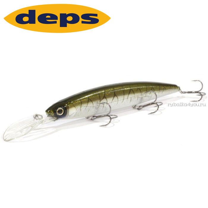 Воблер DEPS Balisong Minnow 130SF Longbill 130 мм / 26.5 гр / тест 2.5-3 гр / цвет: 19