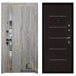 Дверь входная Двери Регионов TESLA Дуб Мелфорд грей Лайт 003 Венге