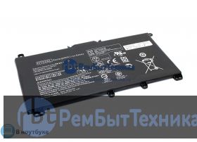 Аккумуляторная батарея для ноутбука HP 15-CS 17-BY (HT03XL) 11.4V 3600mAh черная