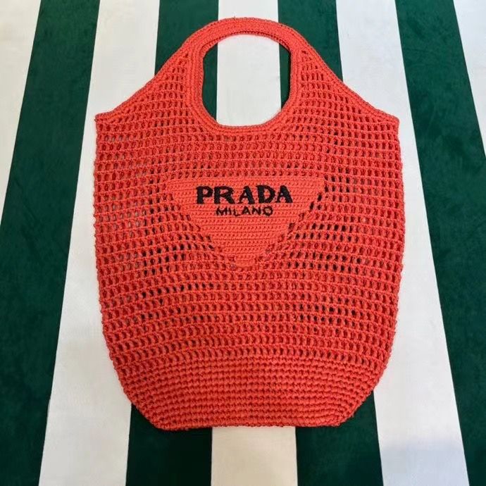 Prada Raffia Tote bag 51x45 cm