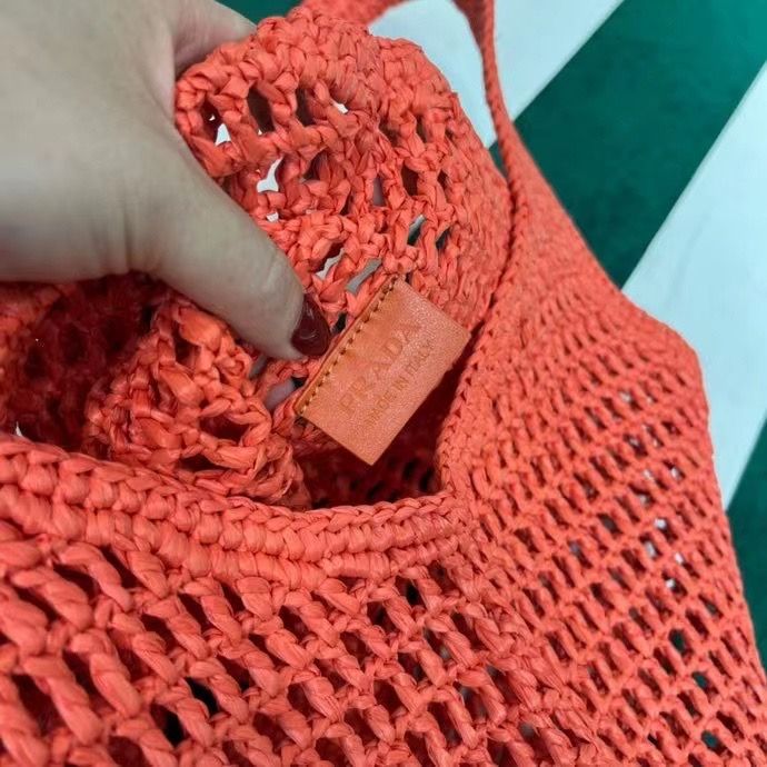 Prada Raffia Tote bag 51x45 cm