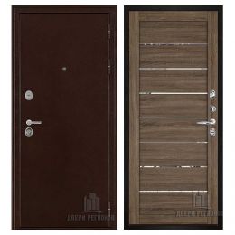 Дверь входная Двери Регионов ФЕНИКС 3К 2125 Серый Велюр