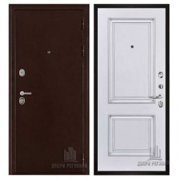 Дверь входная Двери Регионов ФЕНИКС 3К Багет 32 Эмаль Белая