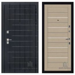 Дверь входная Двери Регионов Сенатор плюс 2127 Софт Кремовый