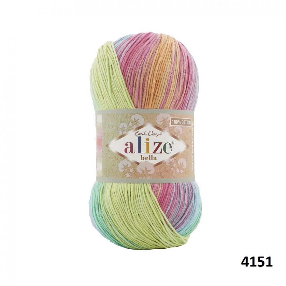 фото Пряжа Alize BELLA BATİK 100-4151