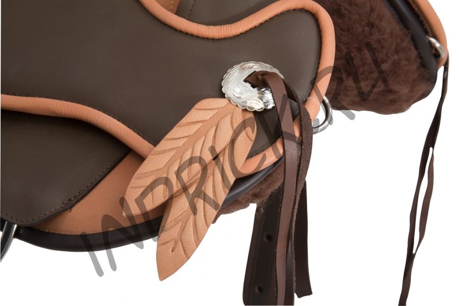 Безленчиковое седло Barefoot Arizona Caramello Limited Edition