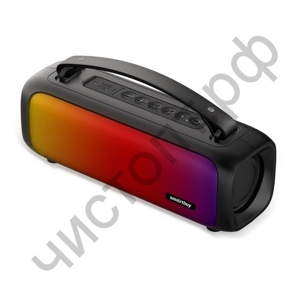 Колонка универс.с радио Smartbuy FIGHTER, 16Вт, FM, USB, RGB-LED, черн (SBS-5310)