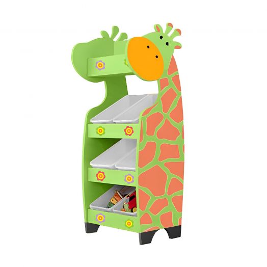 РКСХ25/10 Стеллажная наклонная система хранения "Жирафик" (Лайм)