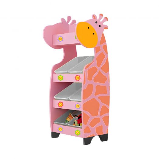 РКСХ25/2 Стеллажная наклонная система хранения "Жирафик" (Розовый)