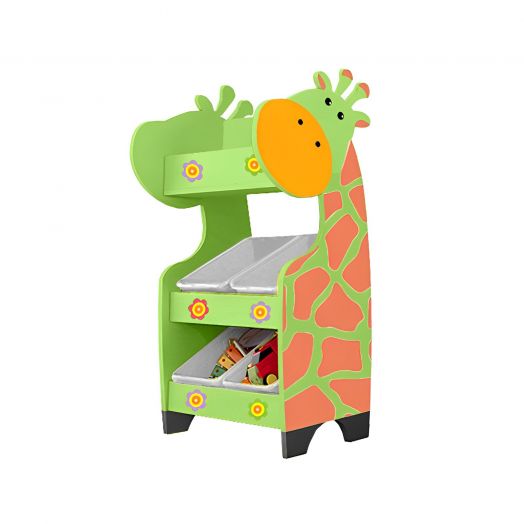 РКСХ25/26 Стеллажная наклонная система хранения "Жирафик" (Лайм)