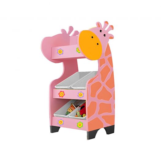 РКСХ25/18 Стеллажная наклонная система хранения "Жирафик" (Розовый)