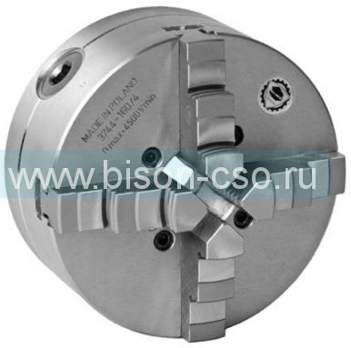 Польский токарный патрон BISON 3744-160-3 DIN 55029 Кэмлокк