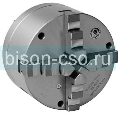 Токарный патрон Польша BISON 3674-400 DIN 6351 крепление со стороны кулачков