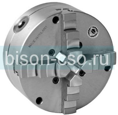 Токарный патрон BISON Польша  3774-630 DIN 6351 крепление со стороны кулачков