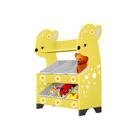 РКСХ34/05 Стеллажная наклонная система хранения "Олененок" (Жёлтый)