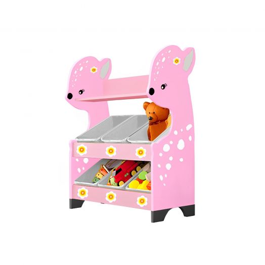 РКСХ35/05 Стеллажная наклонная система хранения "Олененок" (Розовый)