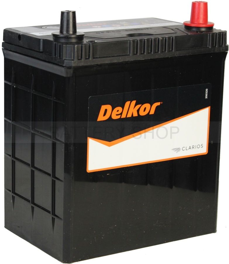 Delkor 40Ач 370А обр. пол. 46B19L