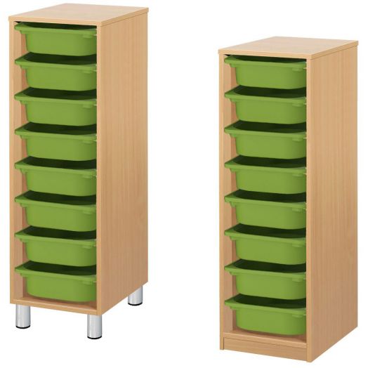 РКСВСХ-1/41 Стеллажная выдвижная система хранения (350х400х1600мм)