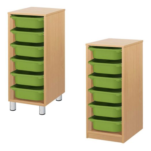 РКСВСХ-1/35 Стеллажная выдвижная система хранения (350х400х1200мм)