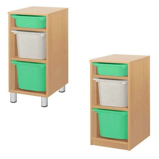 РКСВСХ-1/33 Стеллажная выдвижная система хранения (350х400х800мм)