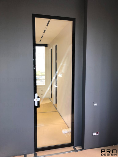 Комплект скрытой двери Pro Design Glass стекло на выбор, наружного открывания