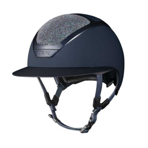 Шлем (жокейка) Kask Star Lady 2.0 Crystals Midnight Navy-Parsh