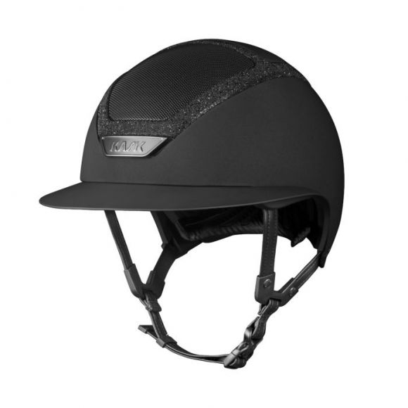 Шлем (жокейка) Kask Star Lady 2.0 Crystals Frame Black