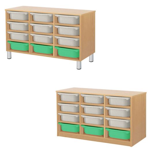 РКСВСХ-3/66 Стеллажная выдвижная система хранения (1000х400х800мм)