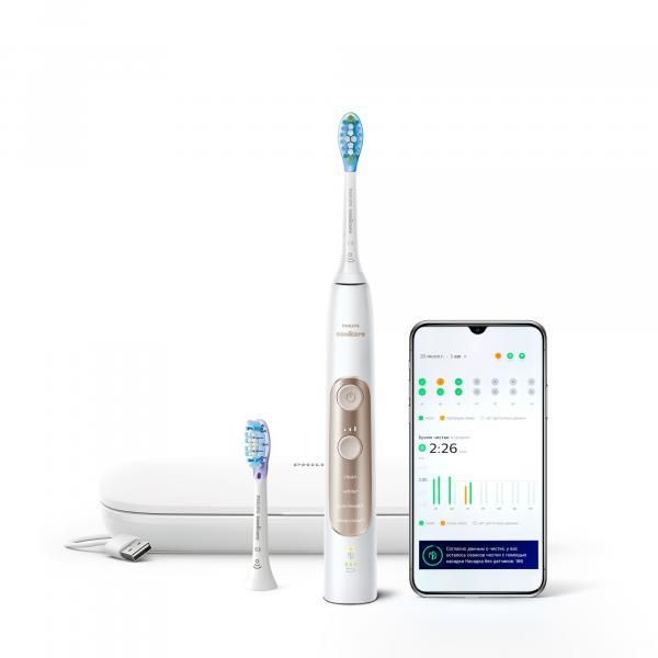 Электрическая зубная щетка Philips Sonicare ExpertClean HX9691