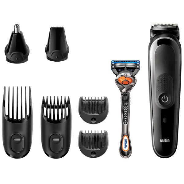 Триммер универсальный Braun MGK5060, 8-в-1 + Бритва Gillette