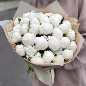 29 Белых Пионов