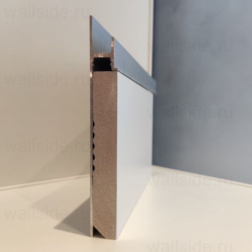 МДФ вставка в скрытый плинтус 60-250 мм