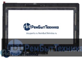 Модуль (Матрица, экран, дисплей + тачскрин)  Lenovo IdeaPad Yoga 13 черный с рамкой