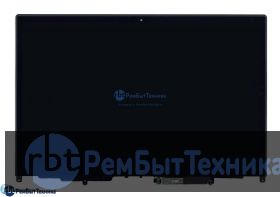 Модуль (Матрица, экран, дисплей + тачскрин)  Lenovo ThinkPad X380 Yoga черный с рамкой