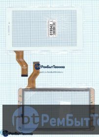 Сенсорное стекло (тачскрин) FM710301KA белое
