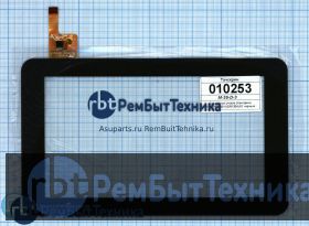 Сенсорное стекло (тачскрин) FPC-TP070011(DR1334)-01 черное