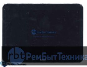 Модуль (Матрица, экран, дисплей + тачскрин)  Samsung Galaxy Tab 4 10.1 SM-T530 черный с рамкой