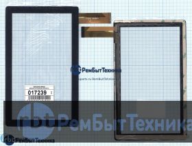 Сенсорное стекло (тачскрин) CFPCWT1017A070V01/GT07001A черное