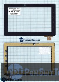 Сенсорное стекло (тачскрин) ZHC-170A черное