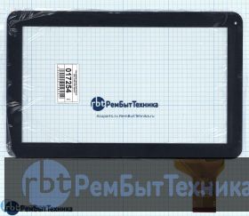 Сенсорное стекло (тачскрин) DPT 300-L3709J-A00 черное