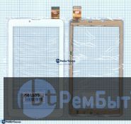 Сенсорное стекло (тачскрин) FPC-DP070002-F4 v00 белое