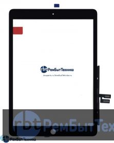 Сенсорное стекло (тачскрин)  Apple iPad 10.2 2019 (A1297 A2200 A2198) черный