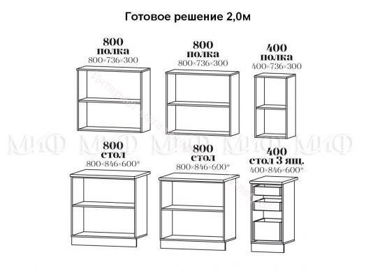 Кухня "Ромашки NEW" 2000 мм (Фотопечать)