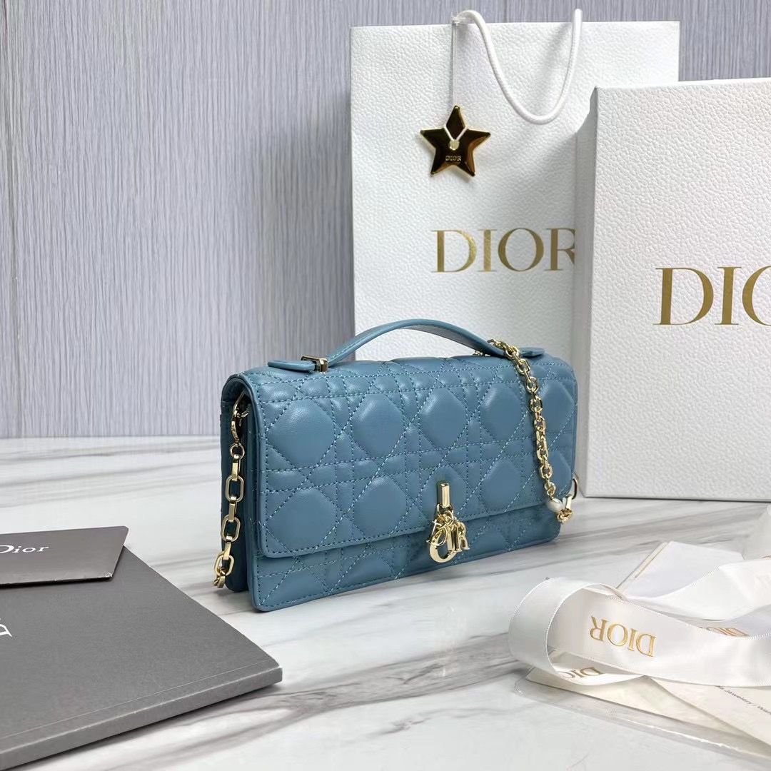 Lady Dior Phone Pouch 18,5x10x4 cm