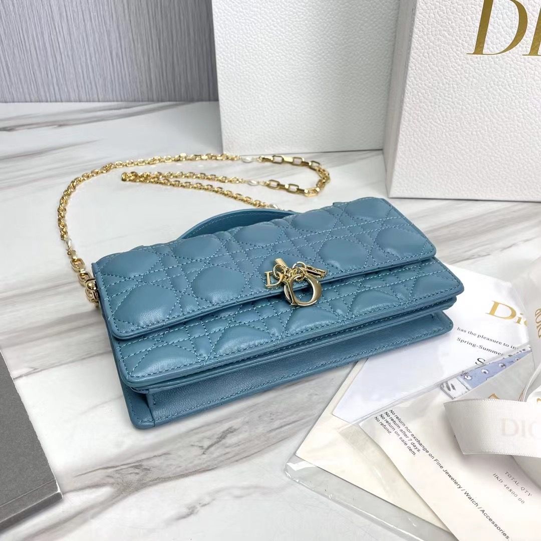 Lady Dior Phone Pouch 18,5x10x4 cm