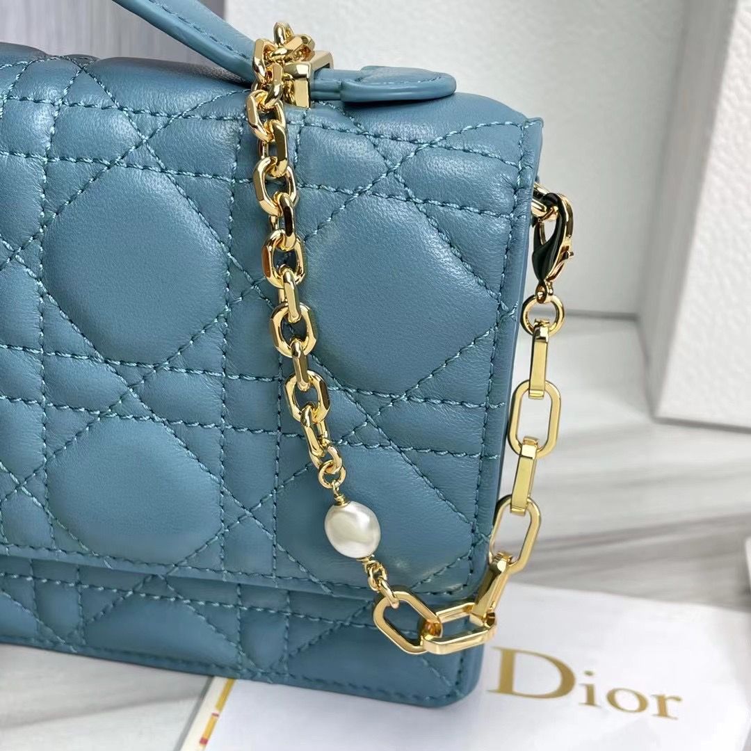 Lady Dior Phone Pouch 18,5x10x4 cm