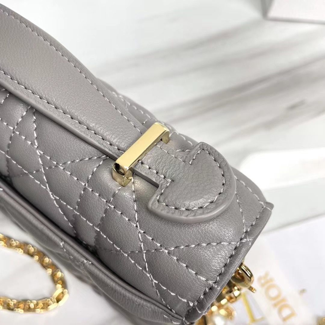 Lady Dior Phone Pouch 18,5x10x4 cm