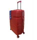 Чемодан Sweetbag 64х25х44 р.M с замком красный