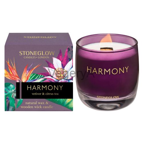 Свеча Гармония 200гр StoneGlow Инфузия