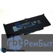 Аккумуляторная батарея для Dell Latitude 13 7390 (2x39g) 7.6V 7500mAh черная